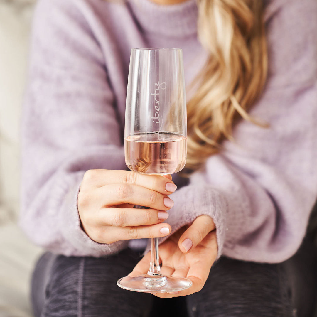 Personalised Prosecco / Champagne Flute