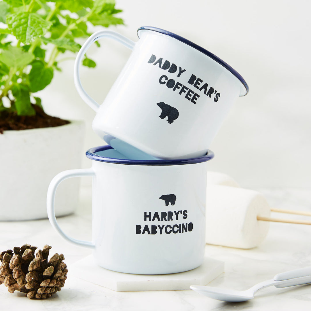 Daddy's Personalised Enamel Mug