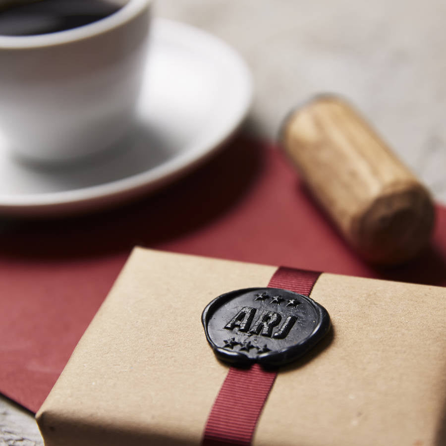 Personalised Star Monogram Wax Seal Stamp