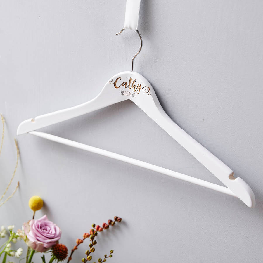 Personalised Bridesmaid Hanger