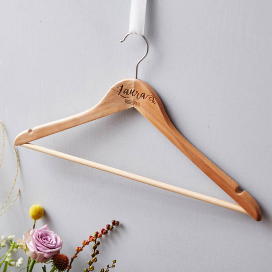 Personalised Bridesmaid Hanger