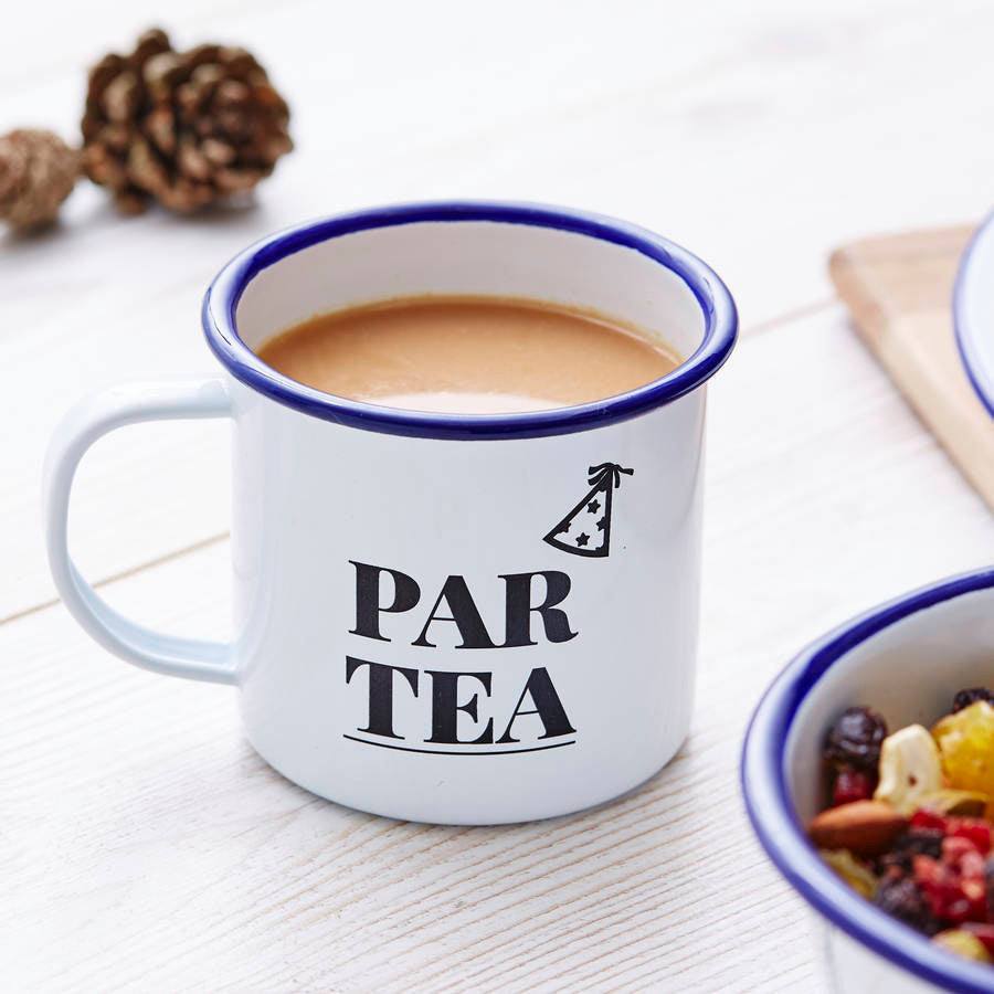 Par Tea Enamel Mug