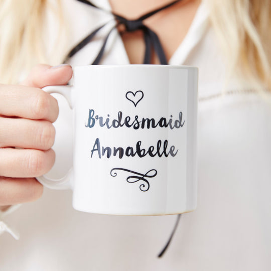 Personalised Bridesmaid Mug