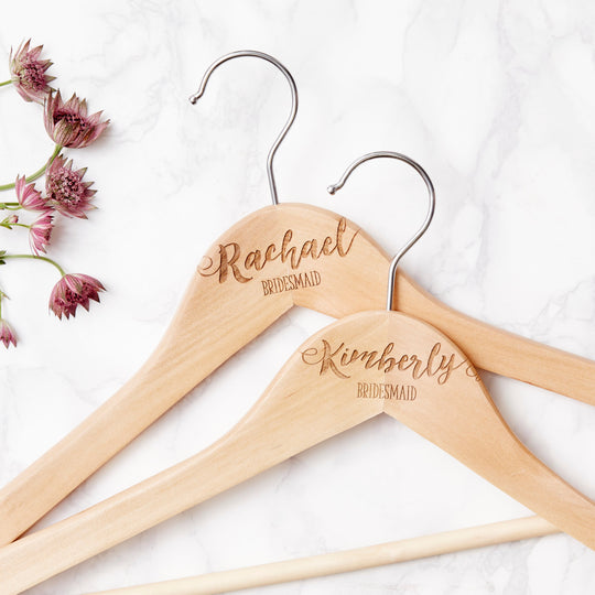 Personalised Bridesmaid Hanger