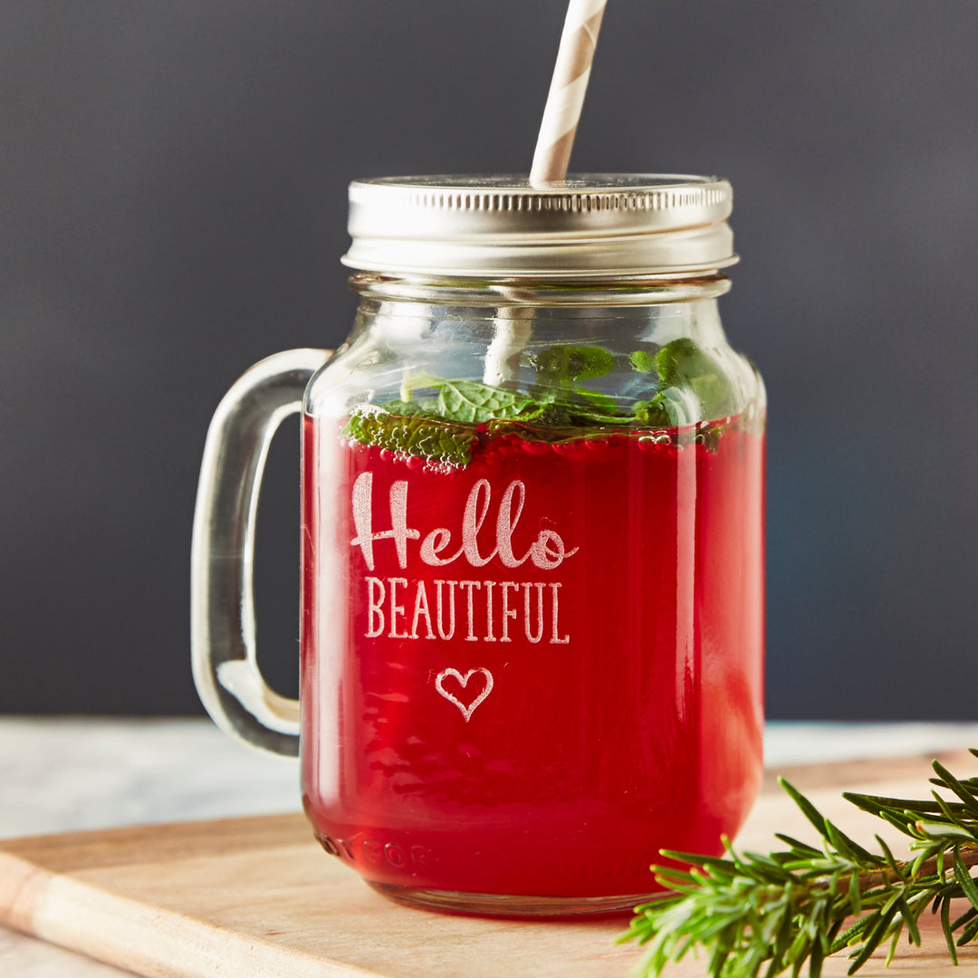 Personalised Gift Mason Jar