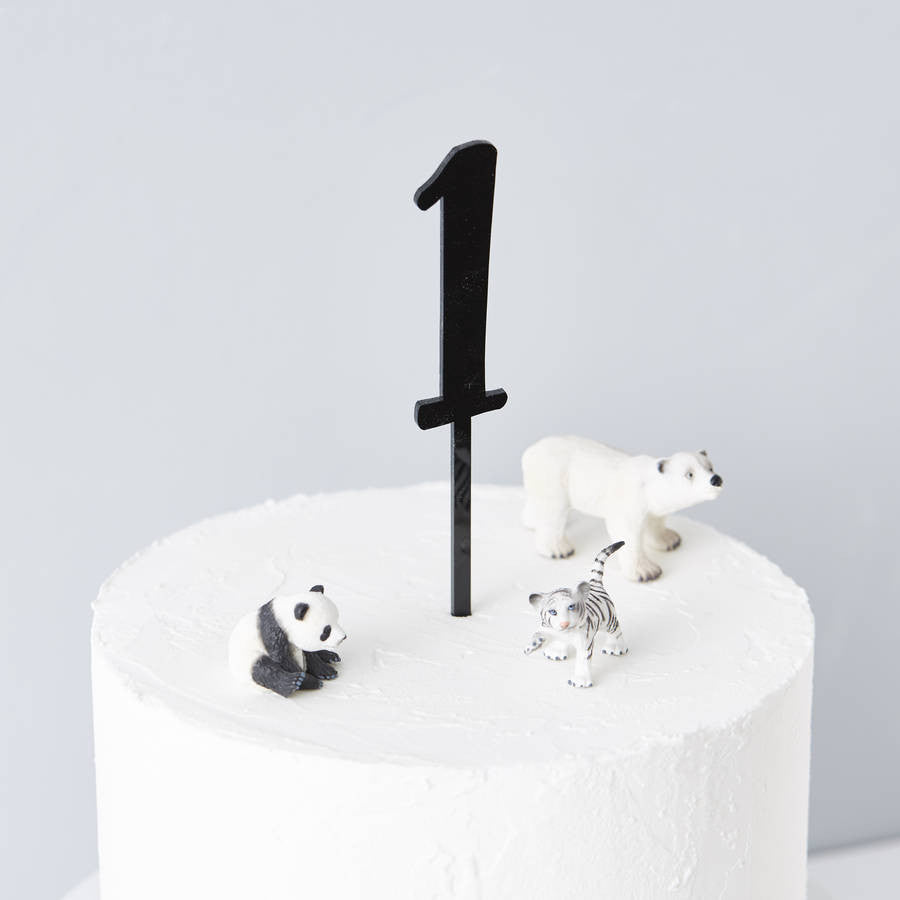 Birthday Age Cake Topper