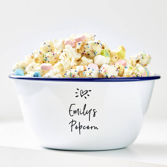 Children's Personalised Popcorn Bowl