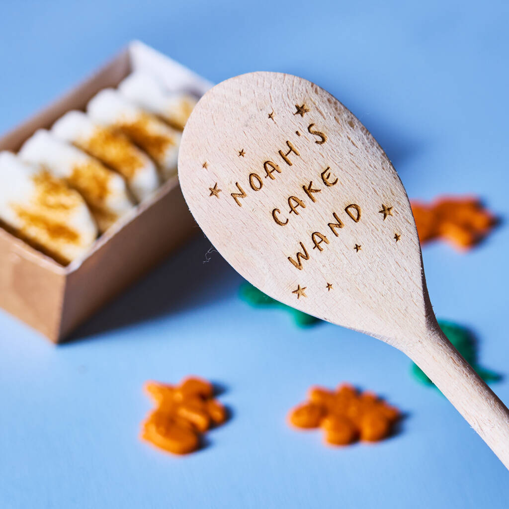 Children's Cake Wand Wooden Spoon