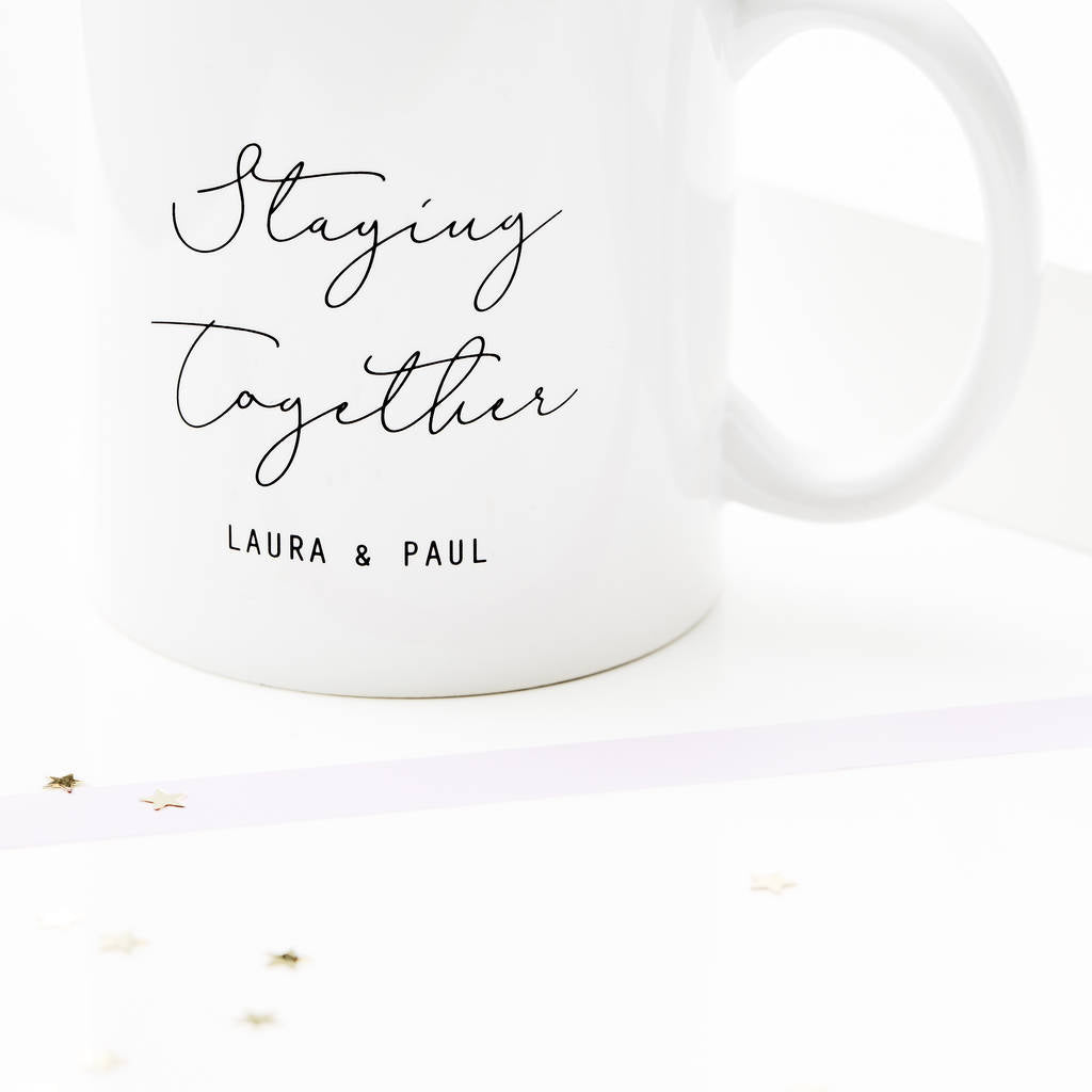 Couples Personalised Ceramic Mug