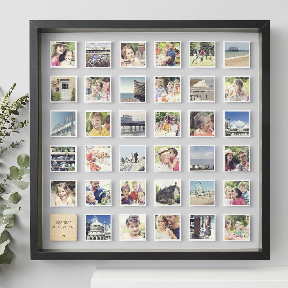 Framed Personalised Grandpa Photo Print