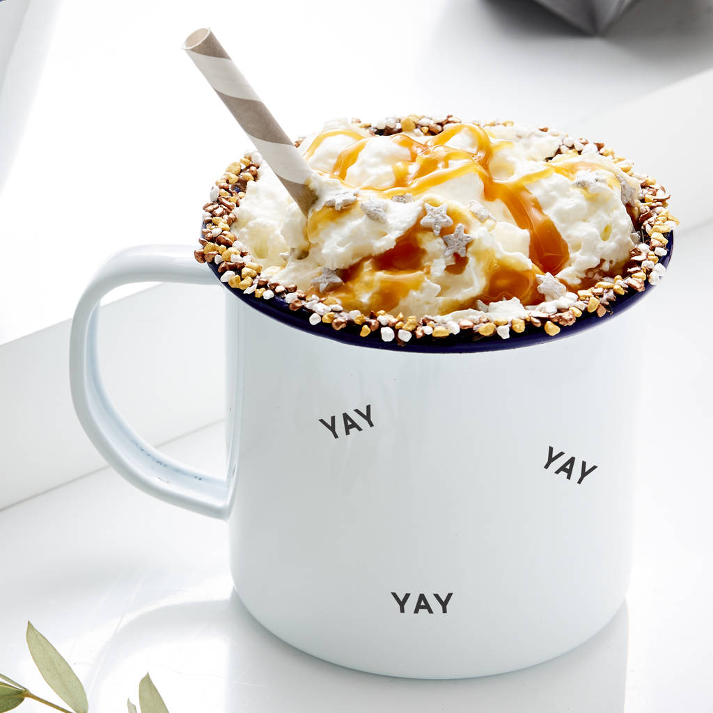 Little Words Personalised Enamel Mug