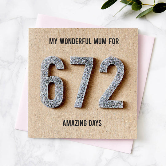 Personalised Amazing Days Together Card