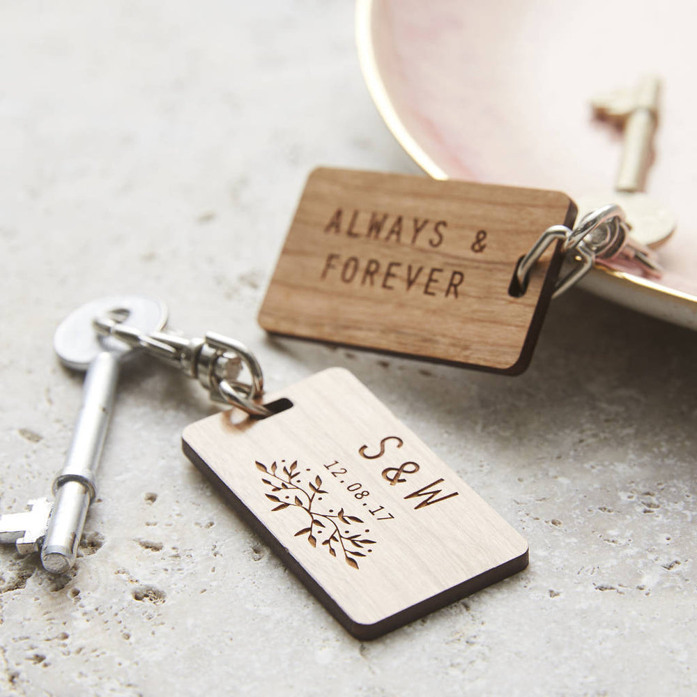 Initials Personalised Keyring