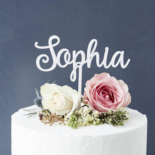 Personalised Cake Topper