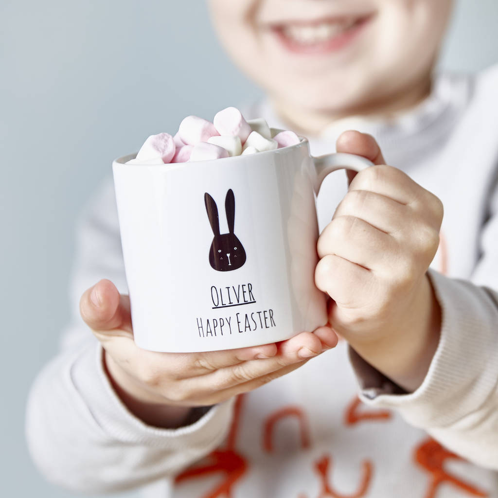Personalised Children's Easter Mug – Sophia Victoria Joy