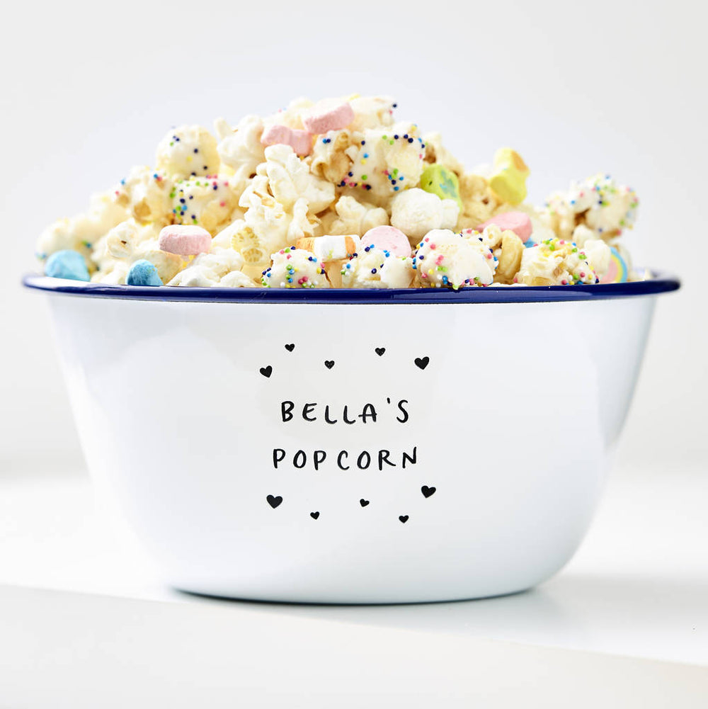 Little Stars Personalised Popcorn Bowl