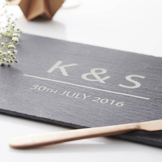 Personalised Couples Cheese Board