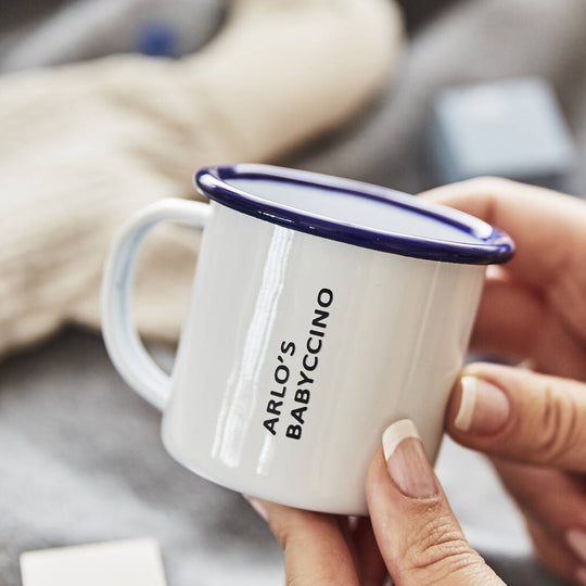 Personalised Enamel Children's Mug