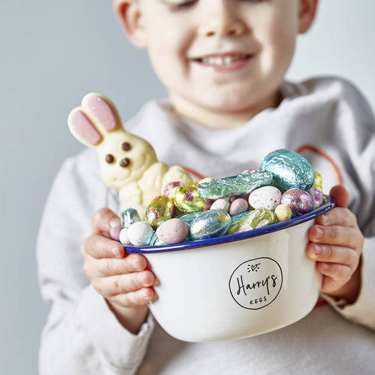 Personalised Enamel Sweet Treat Bowl