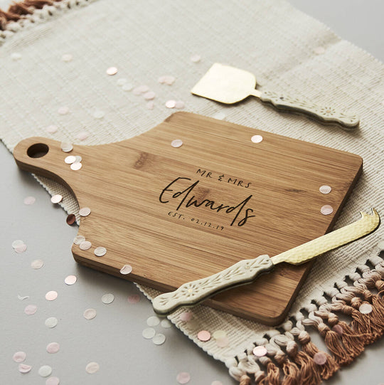 Personalised Heart Chopping Board