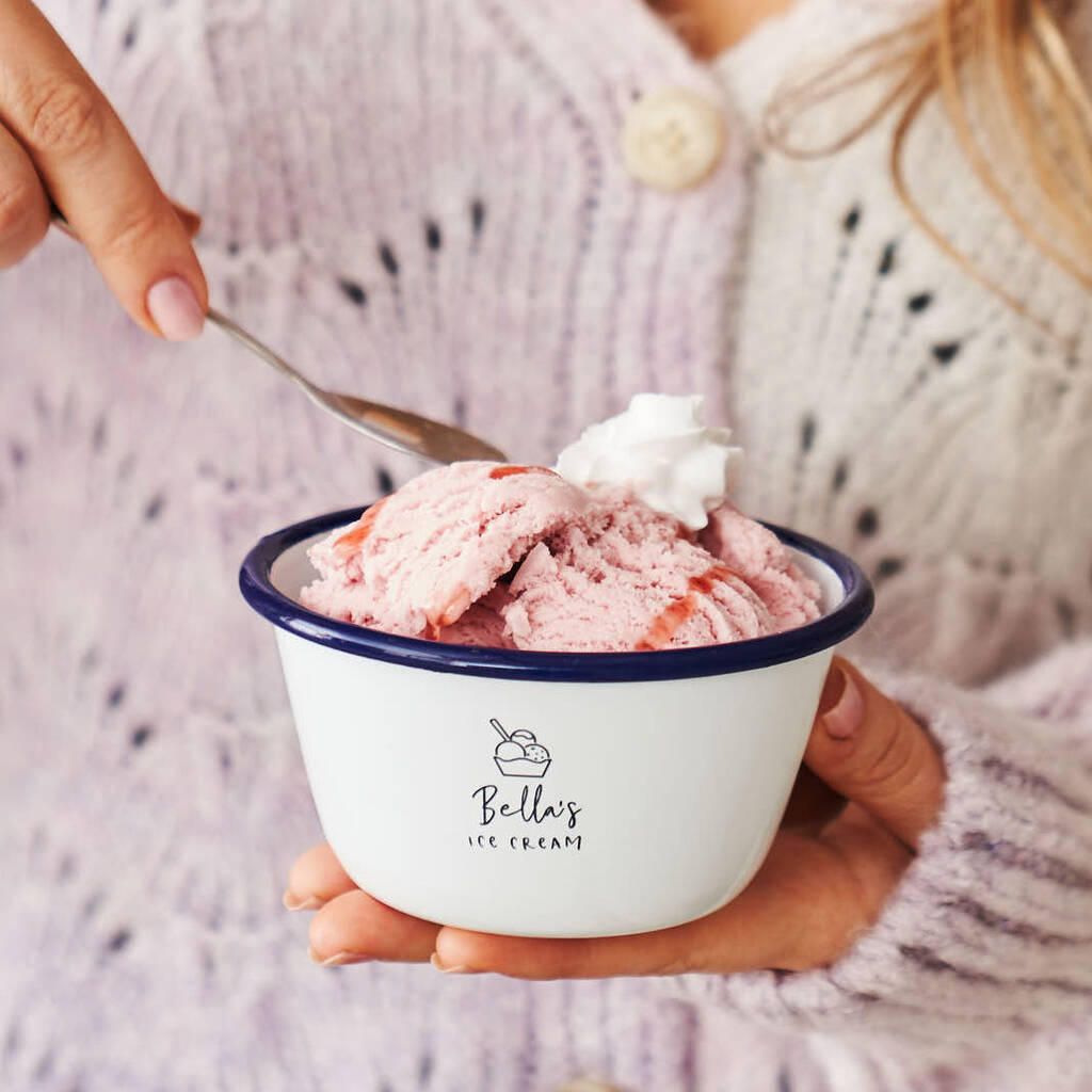 Personalised Ice Cream Bowl