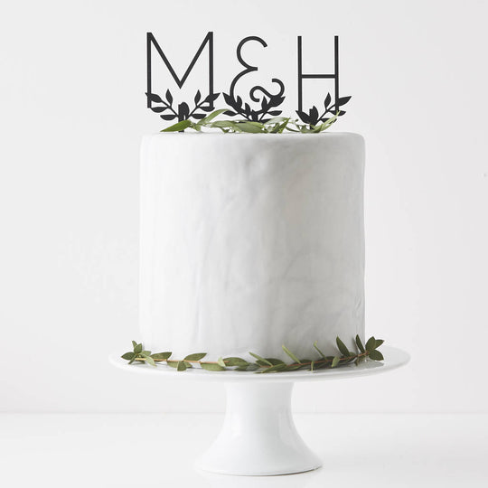 Personalised Letters Cake Topper