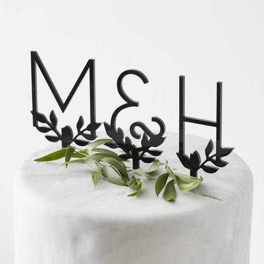 Personalised Letters Cake Topper