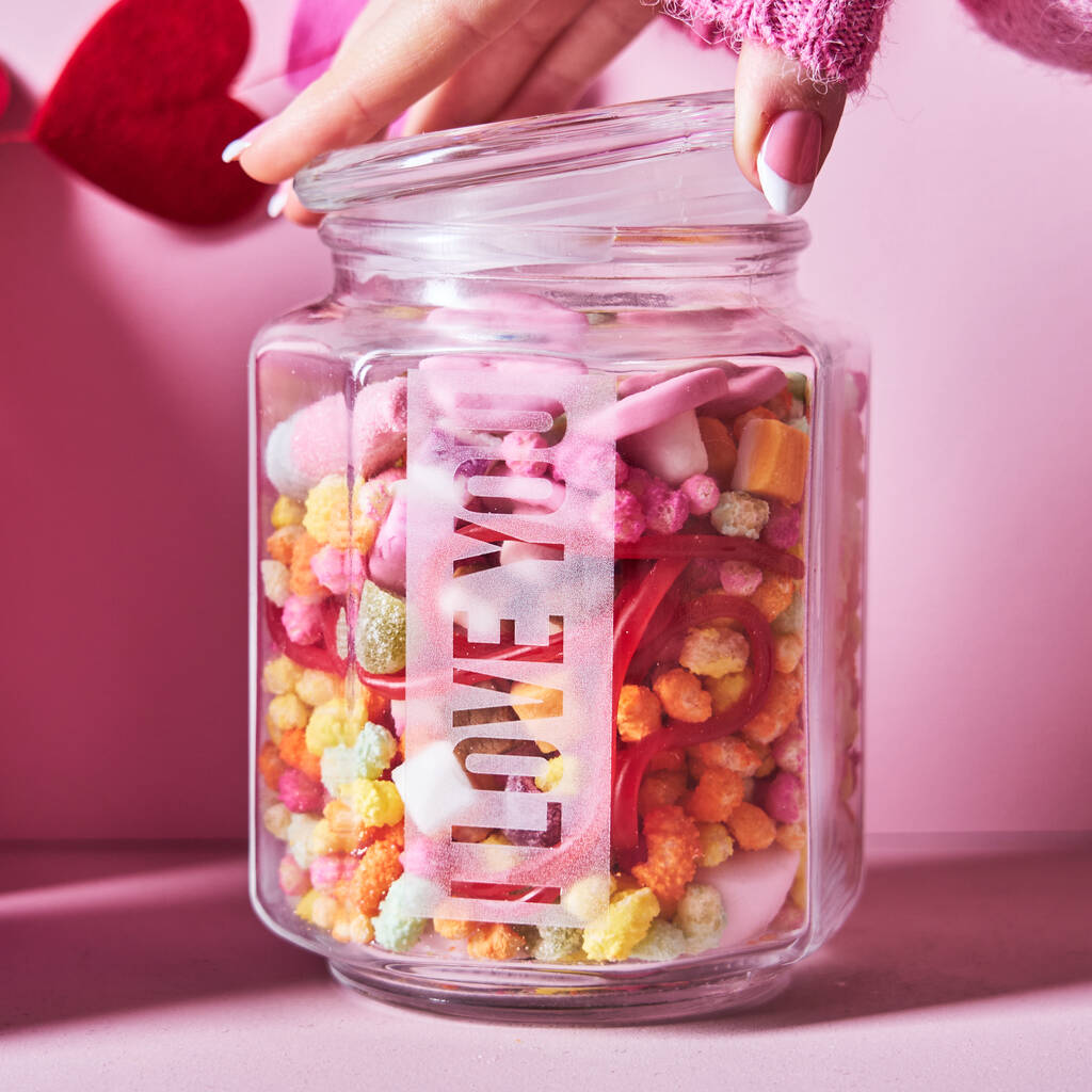 Personalised Message Sweetie Jar