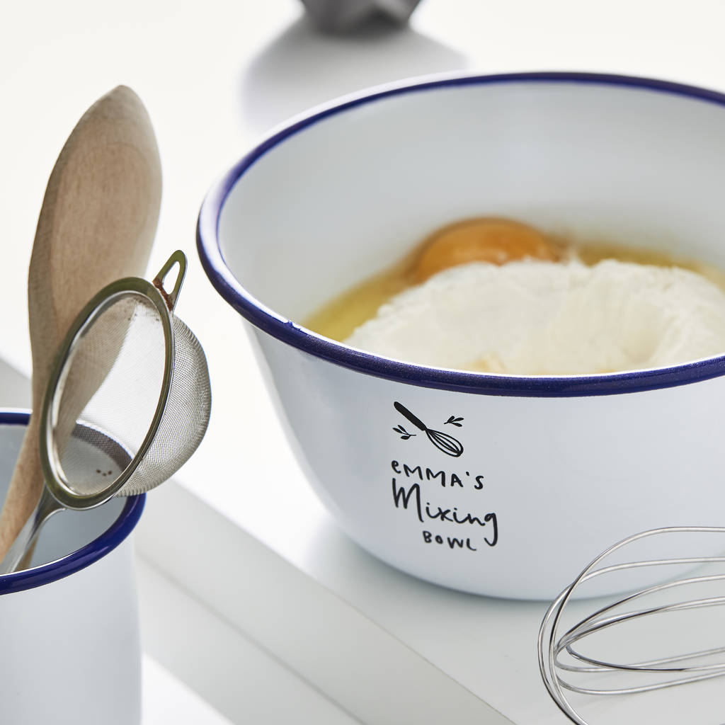 Personalised Mixing Bowl