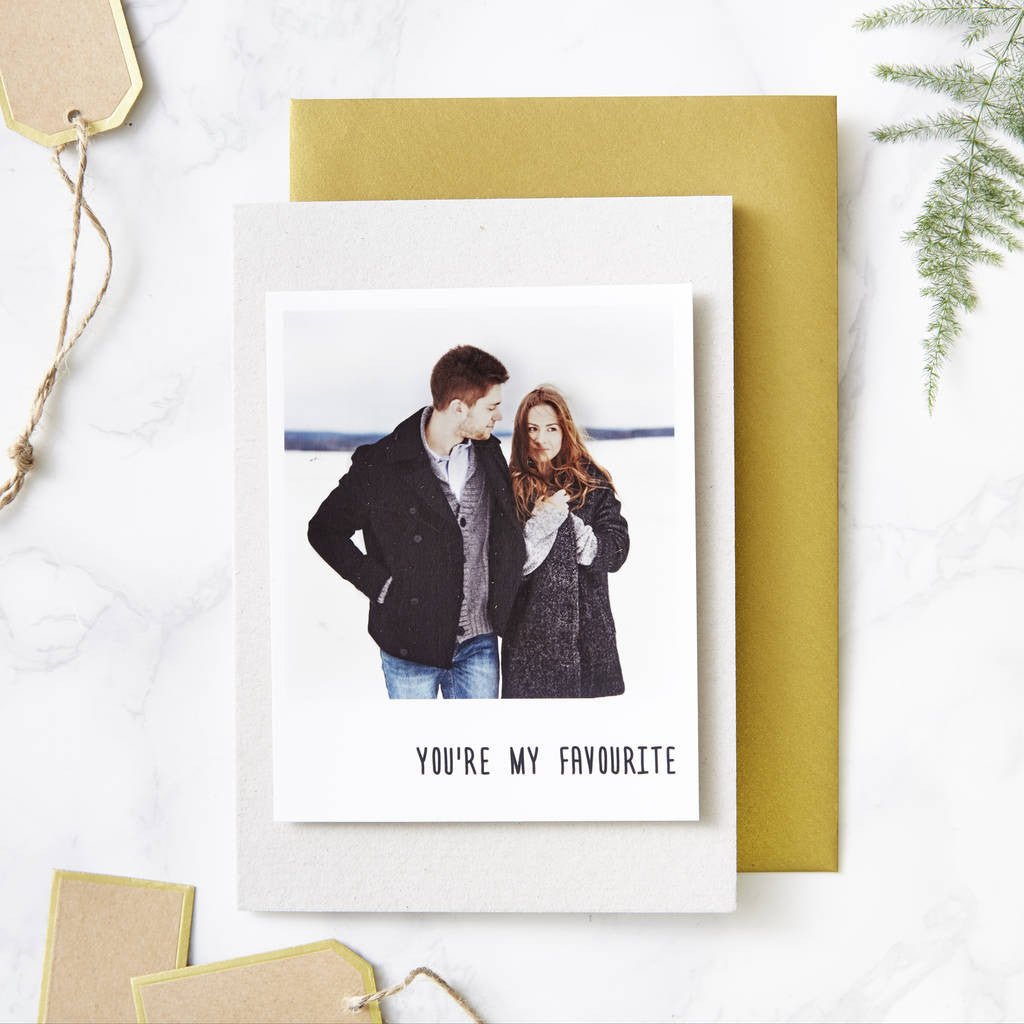 Personalised Photo Card