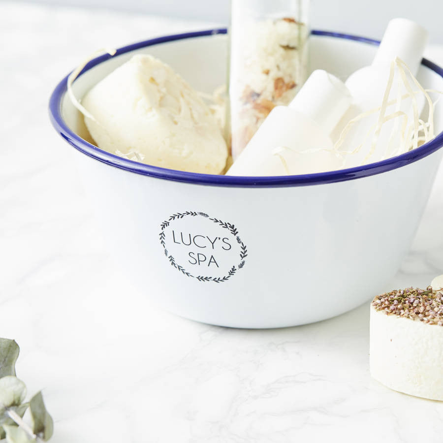 Personalised Spa Storage Bowl