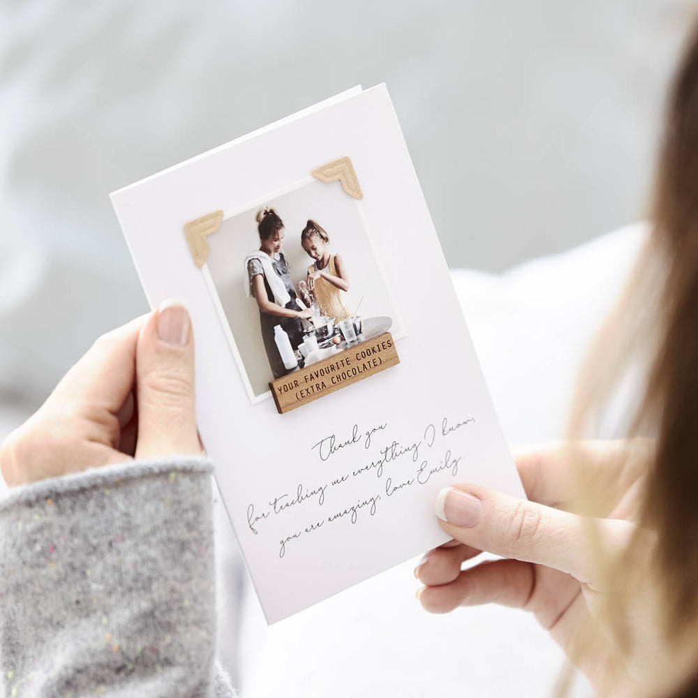 Personalised Special Memory Card