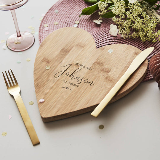 Personalised Wedding Chopping/Cheese Board