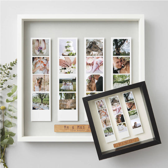 Personalised Wedding Framed Photo Booth Print