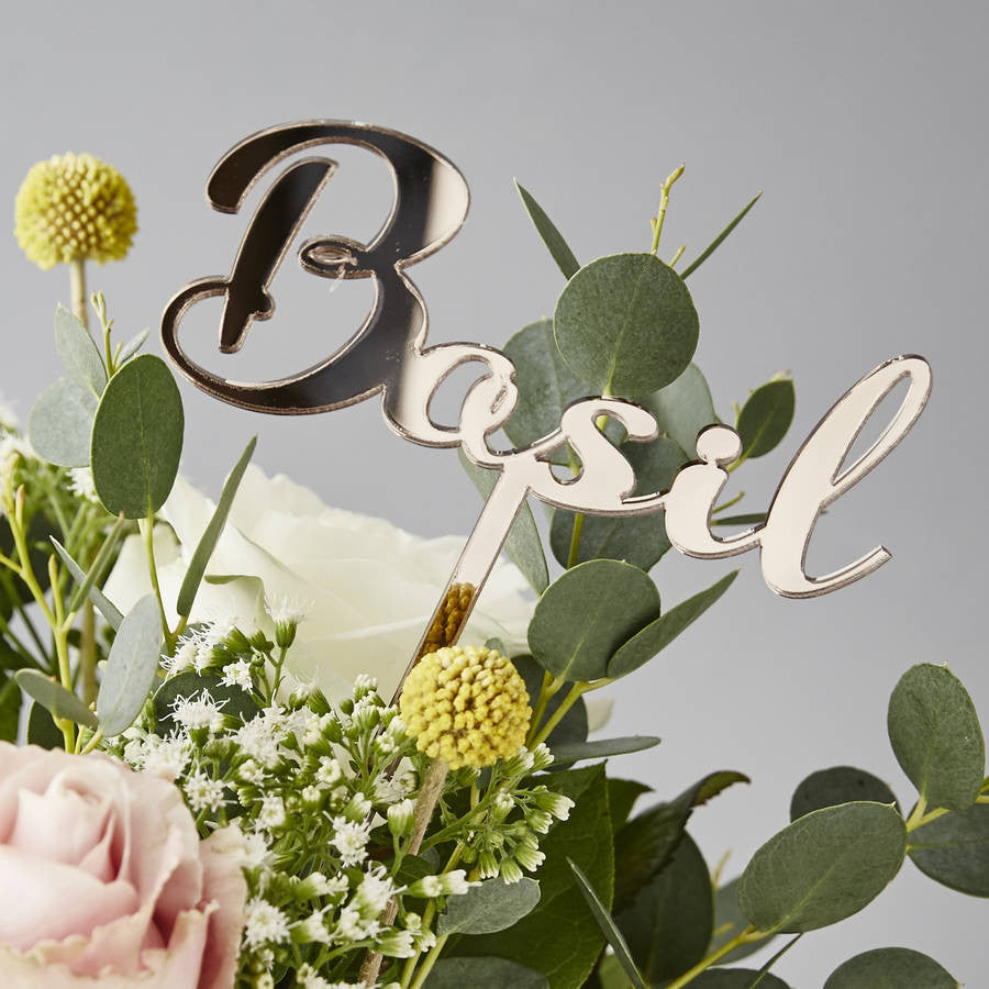 Personalised Wedding Table Name