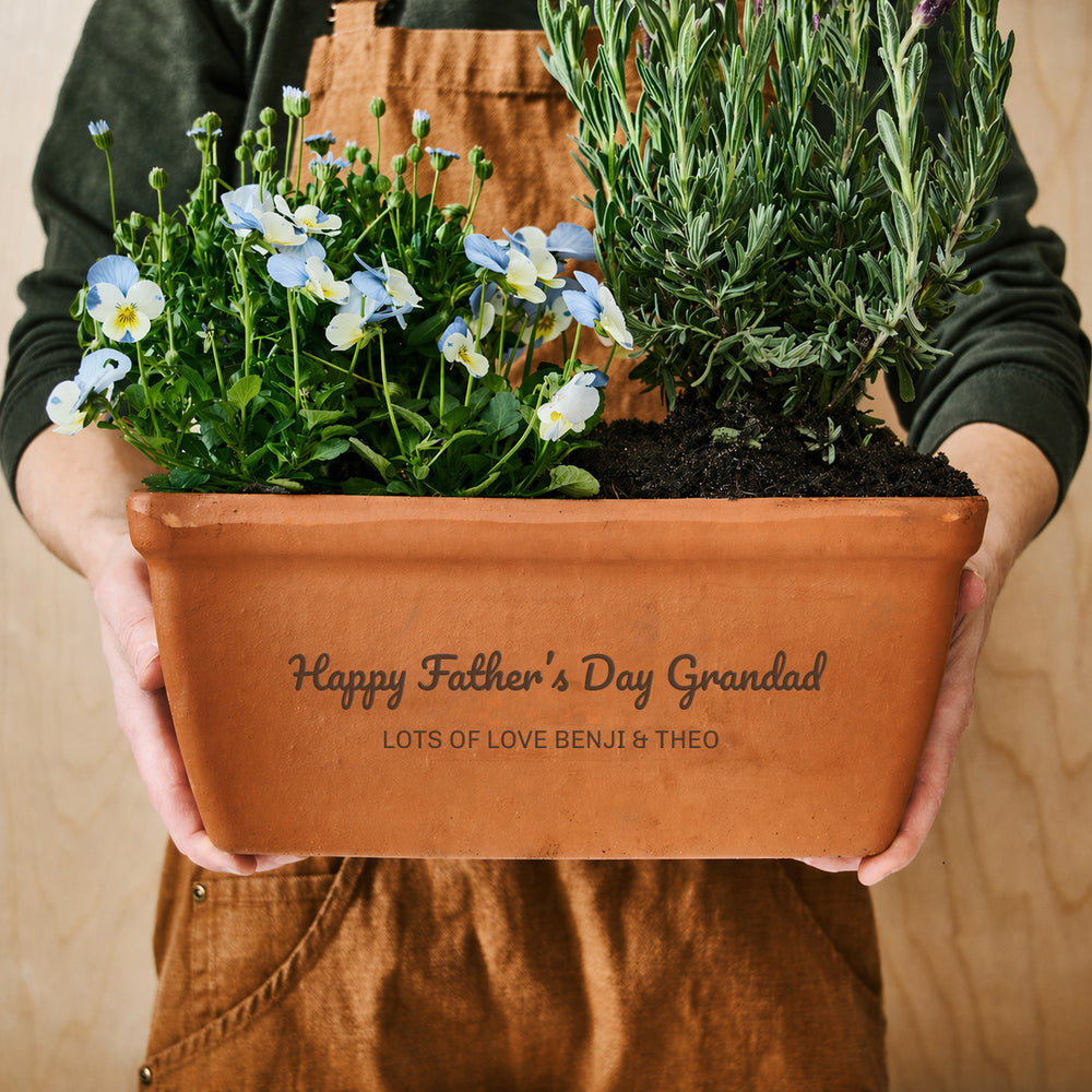 Birthday Gift Terracotta Planter
