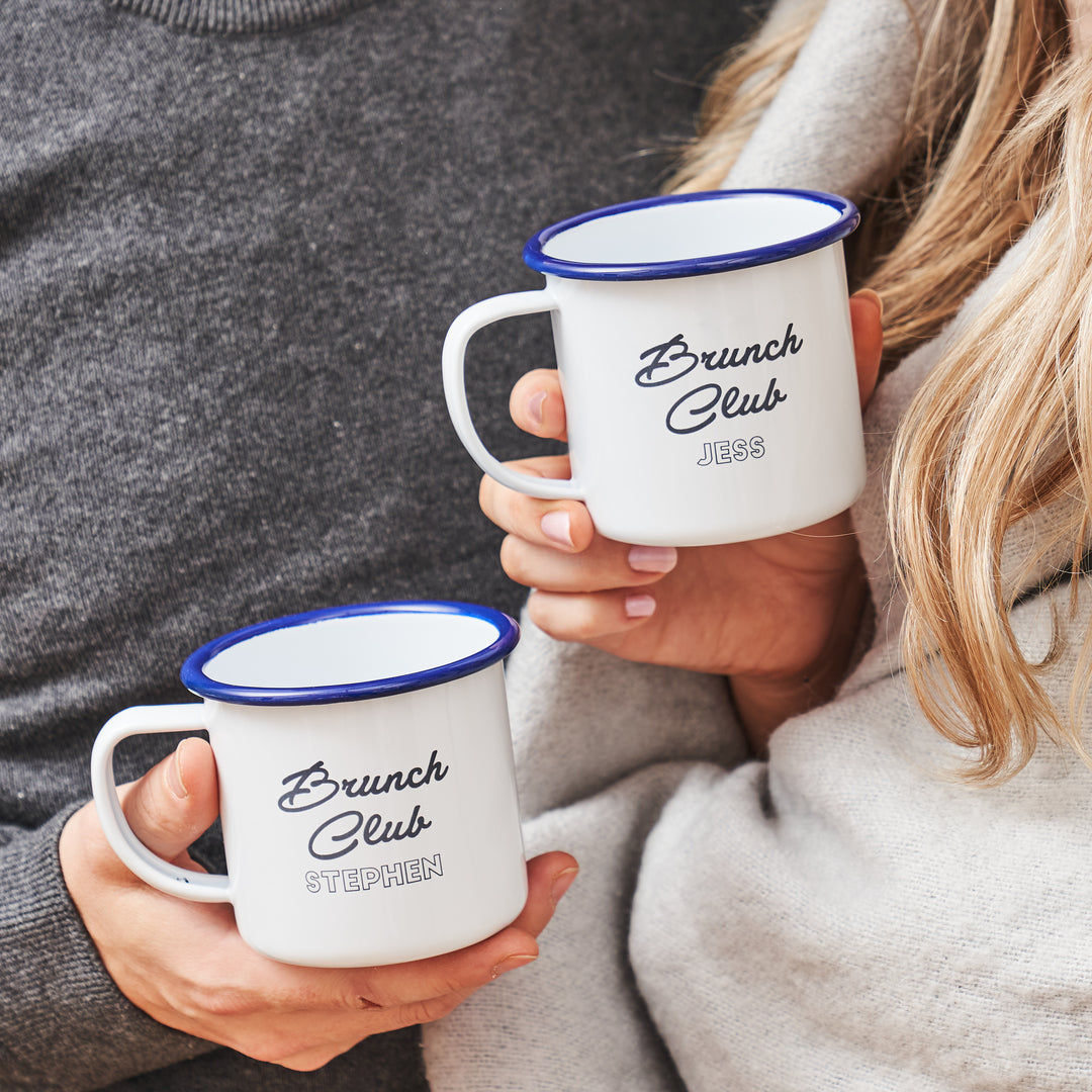 Personalised Brunch Club Mug Set