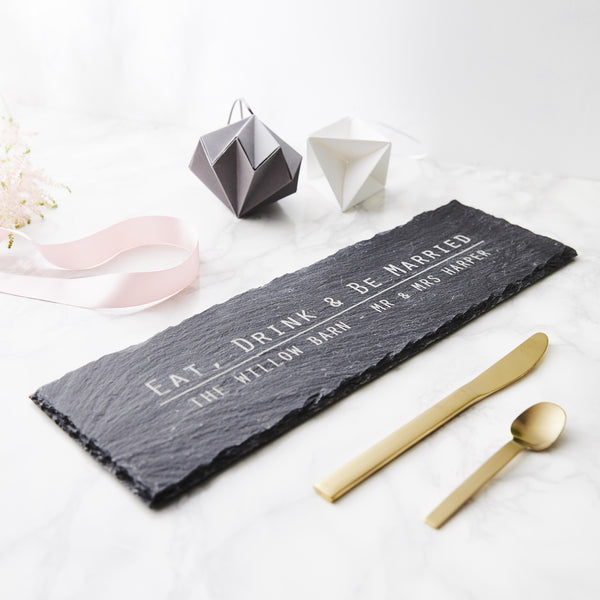 Personalised Slate Cheese Board