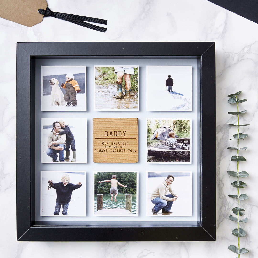 Personalised Framed Father's Day Photo Print