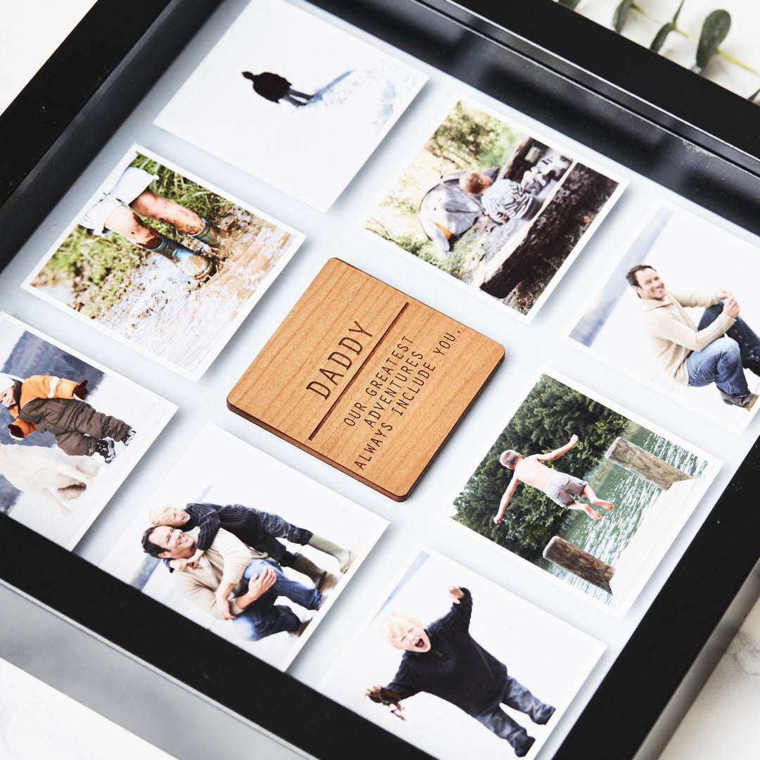 Personalised Framed Father's Day Photo Print