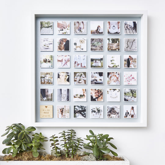 Personalised Framed Wedding Photo Print