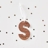 Personalised Wooden Initial Decoration