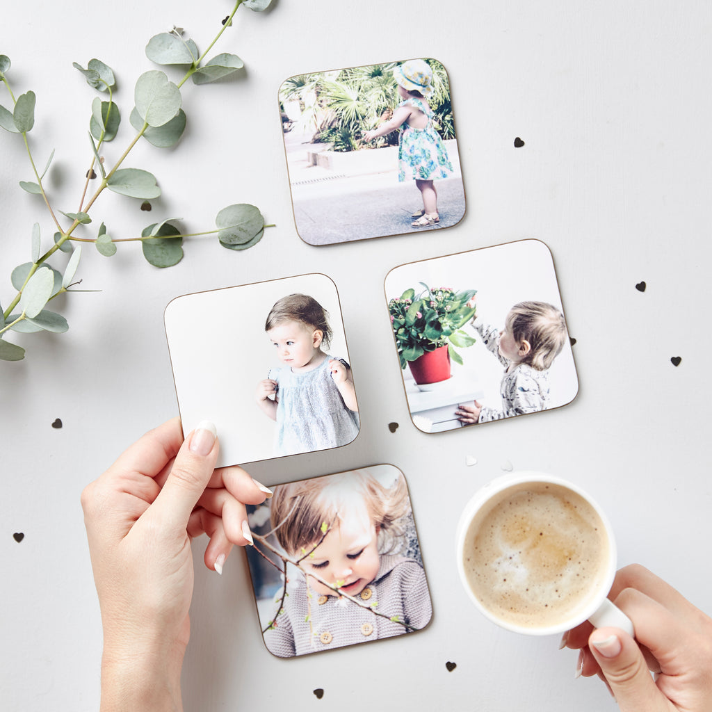 Baby's First Year Photo Coasters
