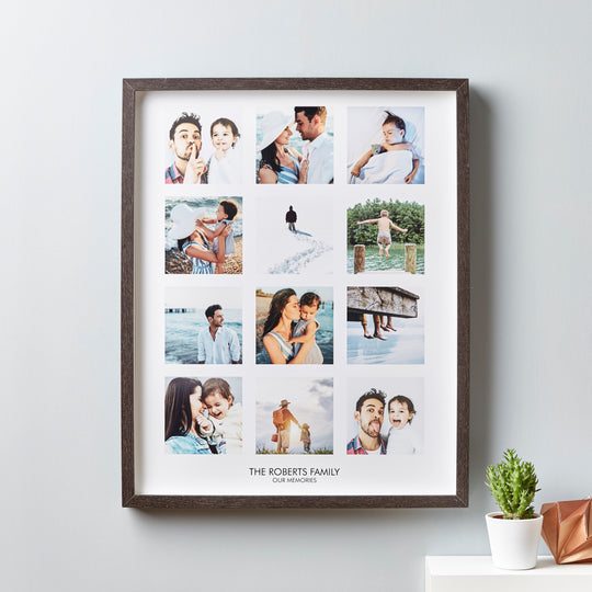 Personalised Father's Day Photo Framed Print