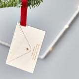 Personalised Letter To Santa Decoration