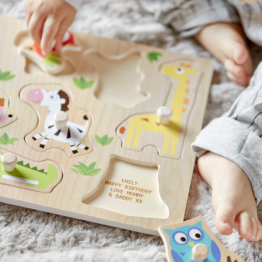 Personalised Zoo Animals Puzzle