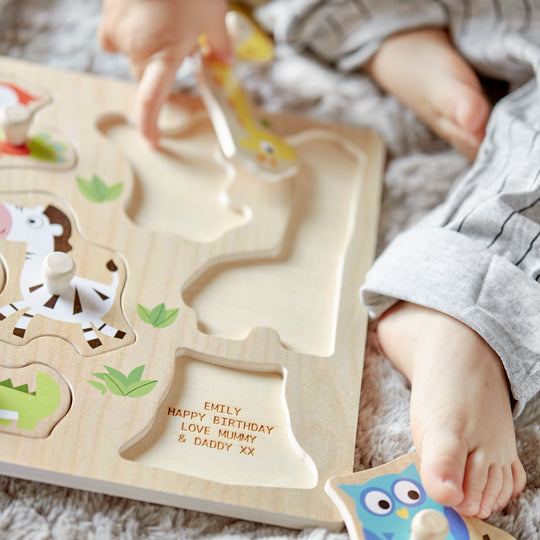 Personalised Zoo Animals Puzzle