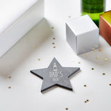 Personalised Star Slate Coaster