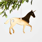Personalised Unicorn Christmas Decoration