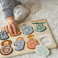 Personalised Wooden Numbers Puzzle